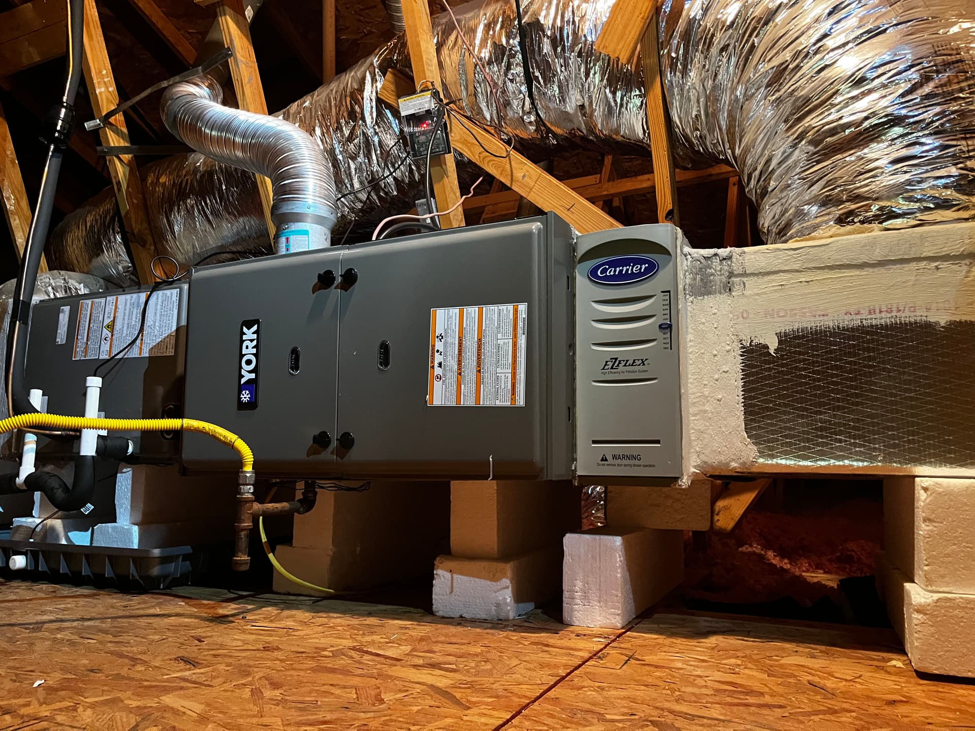 Gallery photos for Attic Heating System Upgraded With New York Setup: Image #1