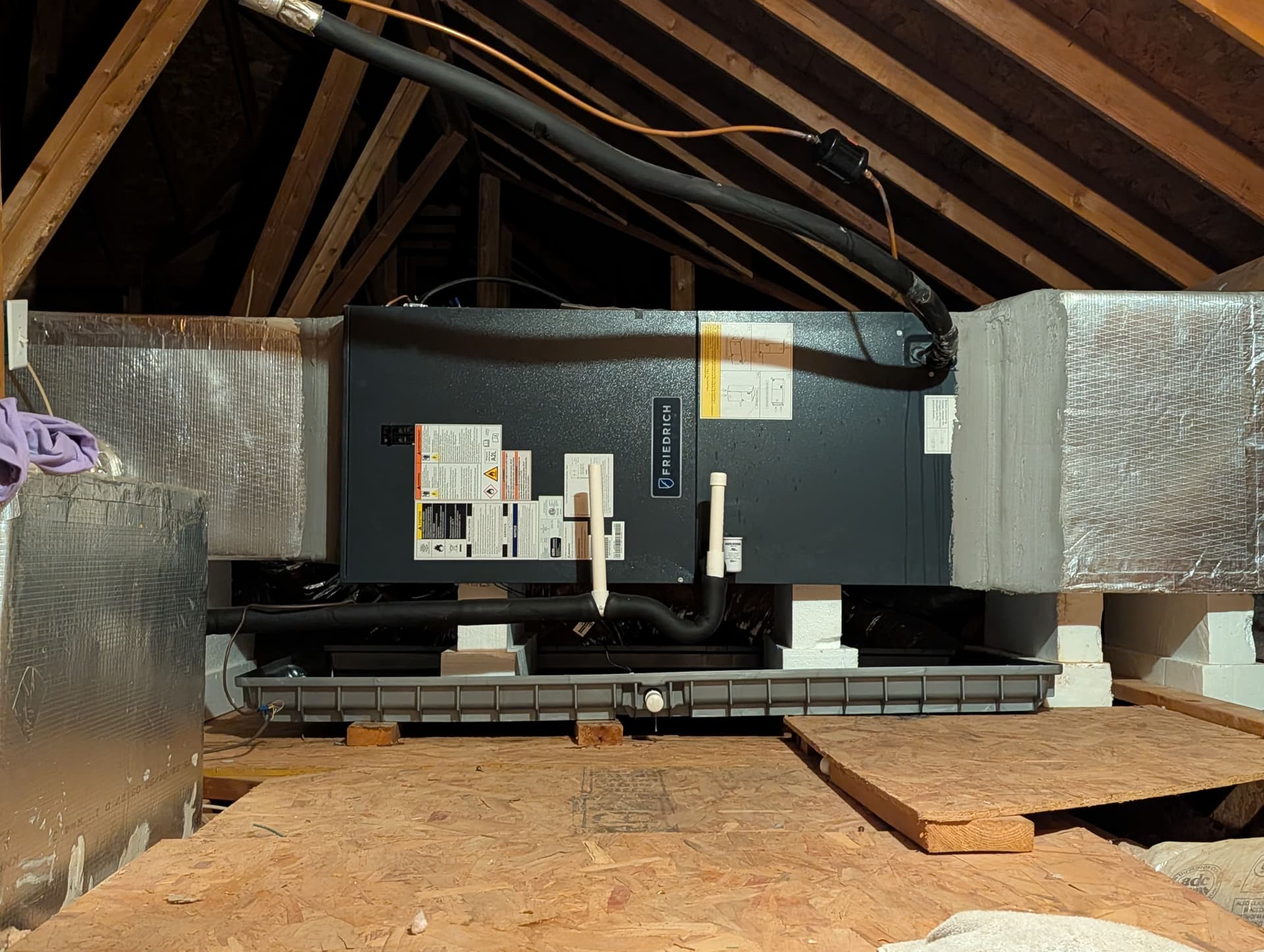 Gallery photos for New Friedrich AC System Installed and Ready for Summer Heat: Image #2