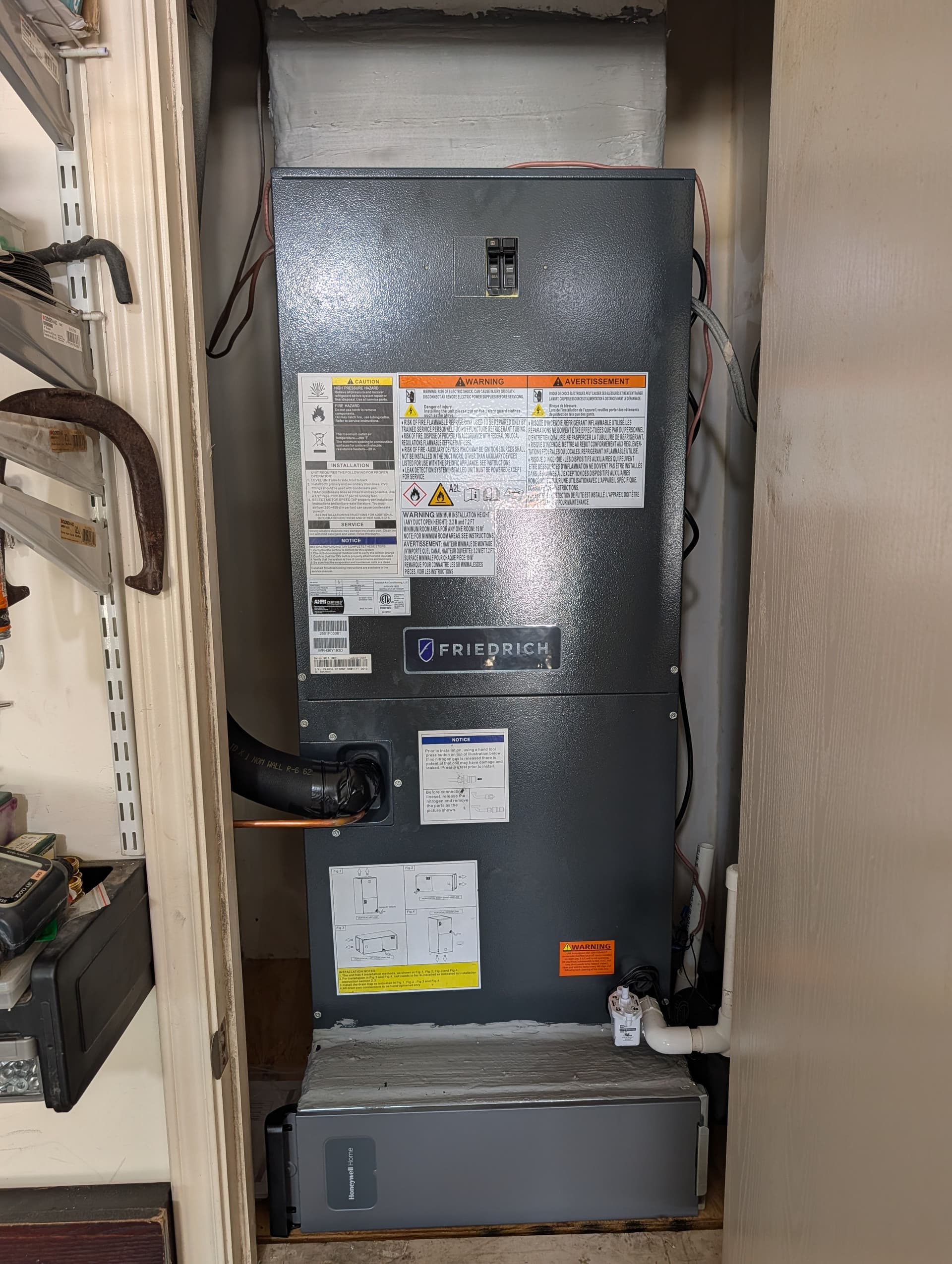 Friedrich Heat Pump System Installed Right the First Time image