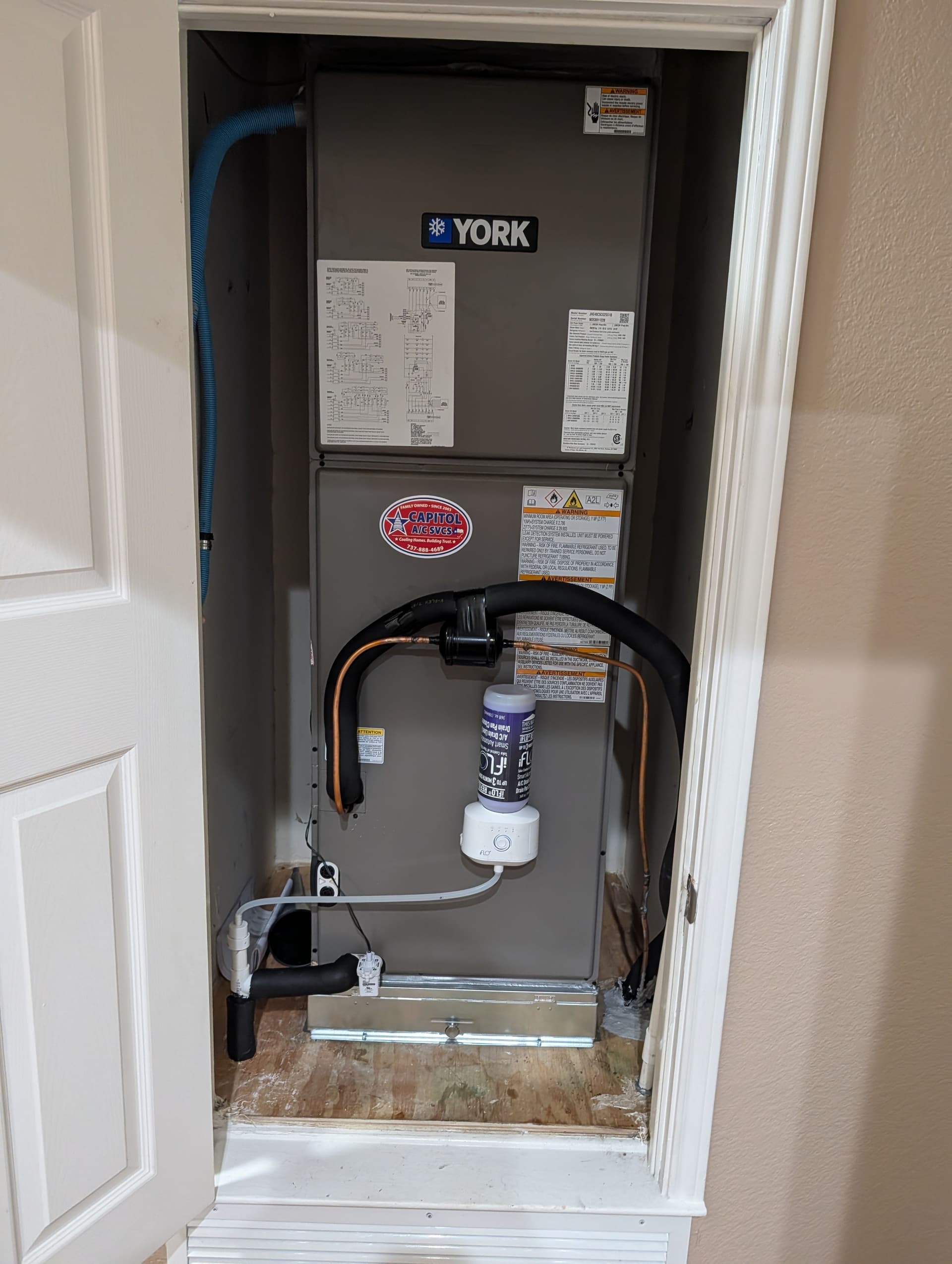 New York Heat Pump System Installed and Ready for Summer