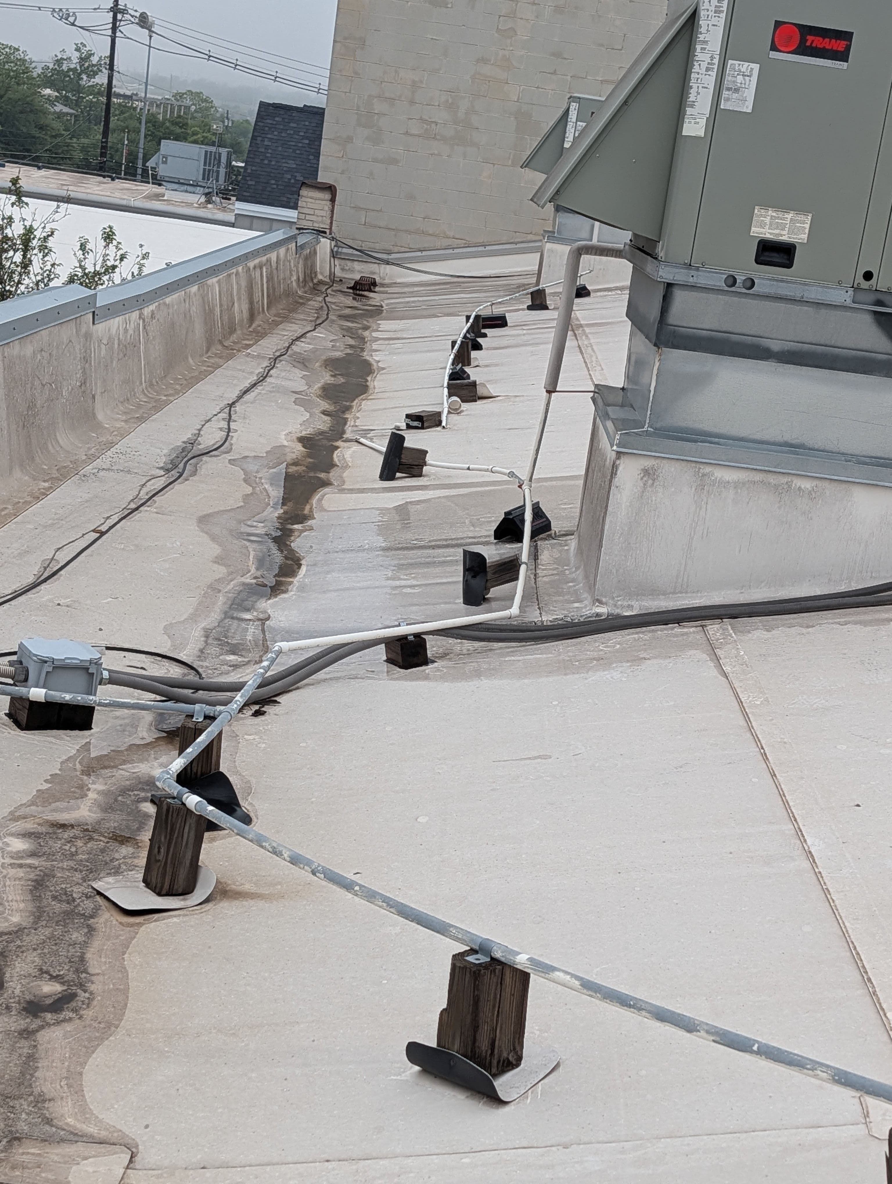 Project Commercial RTU Service - Bad drain circuits worn parts and clogged filters image