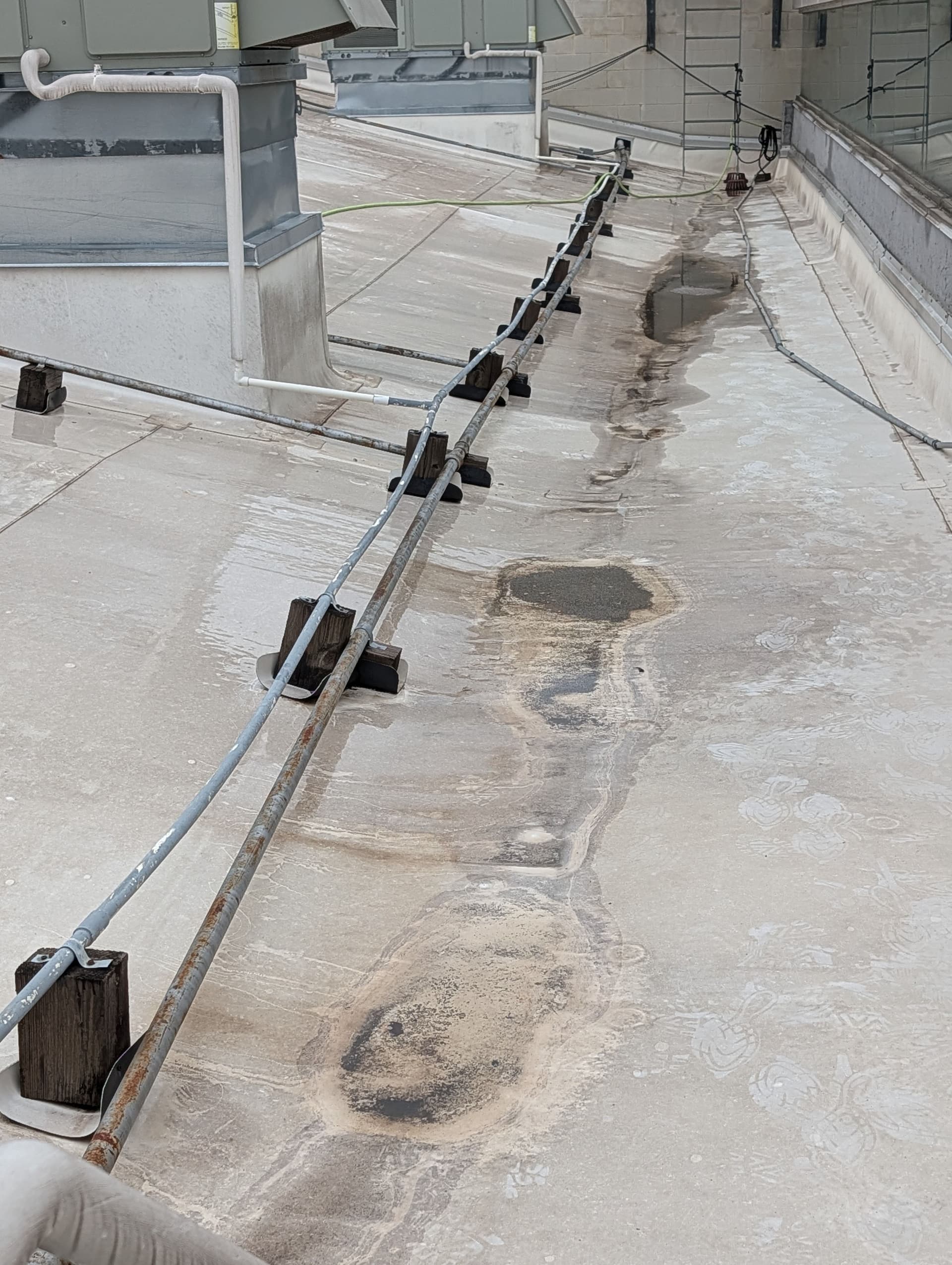 Gallery photos for Commercial RTU Service - Bad drain circuits worn parts and clogged filters: Image #2