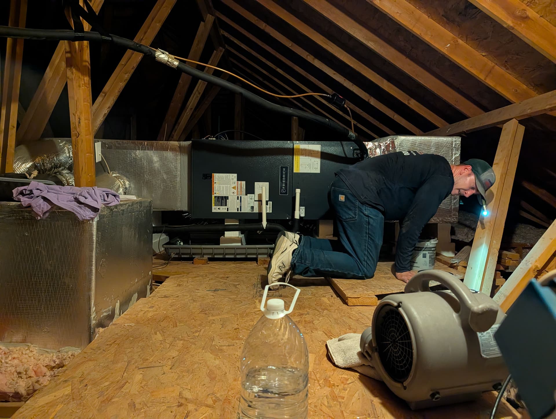 Gallery photos for New Friedrich AC System Installed and Ready for Summer Heat: Image #3