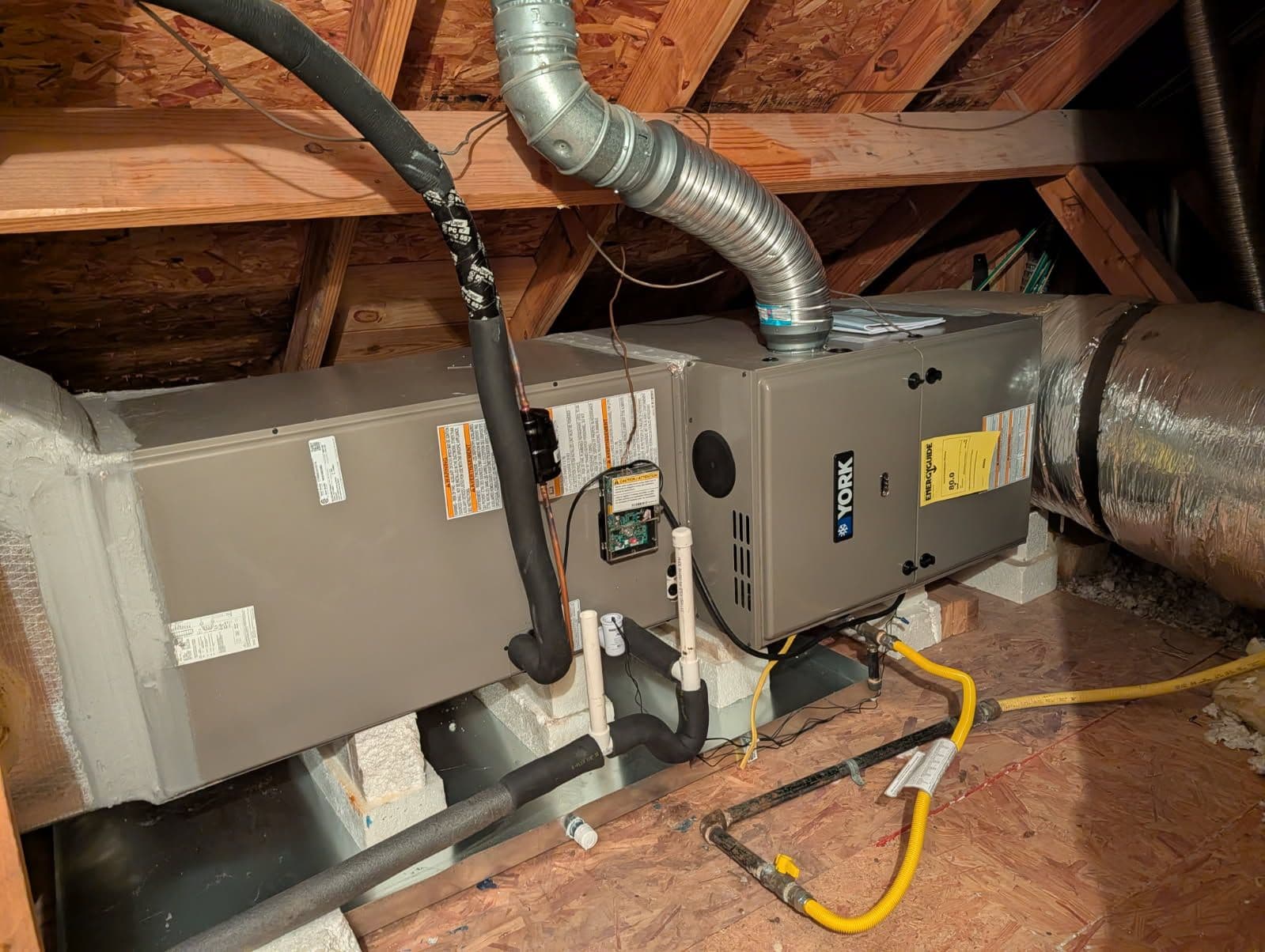 Ensuring Warmth with Our Latest HVAC Install image