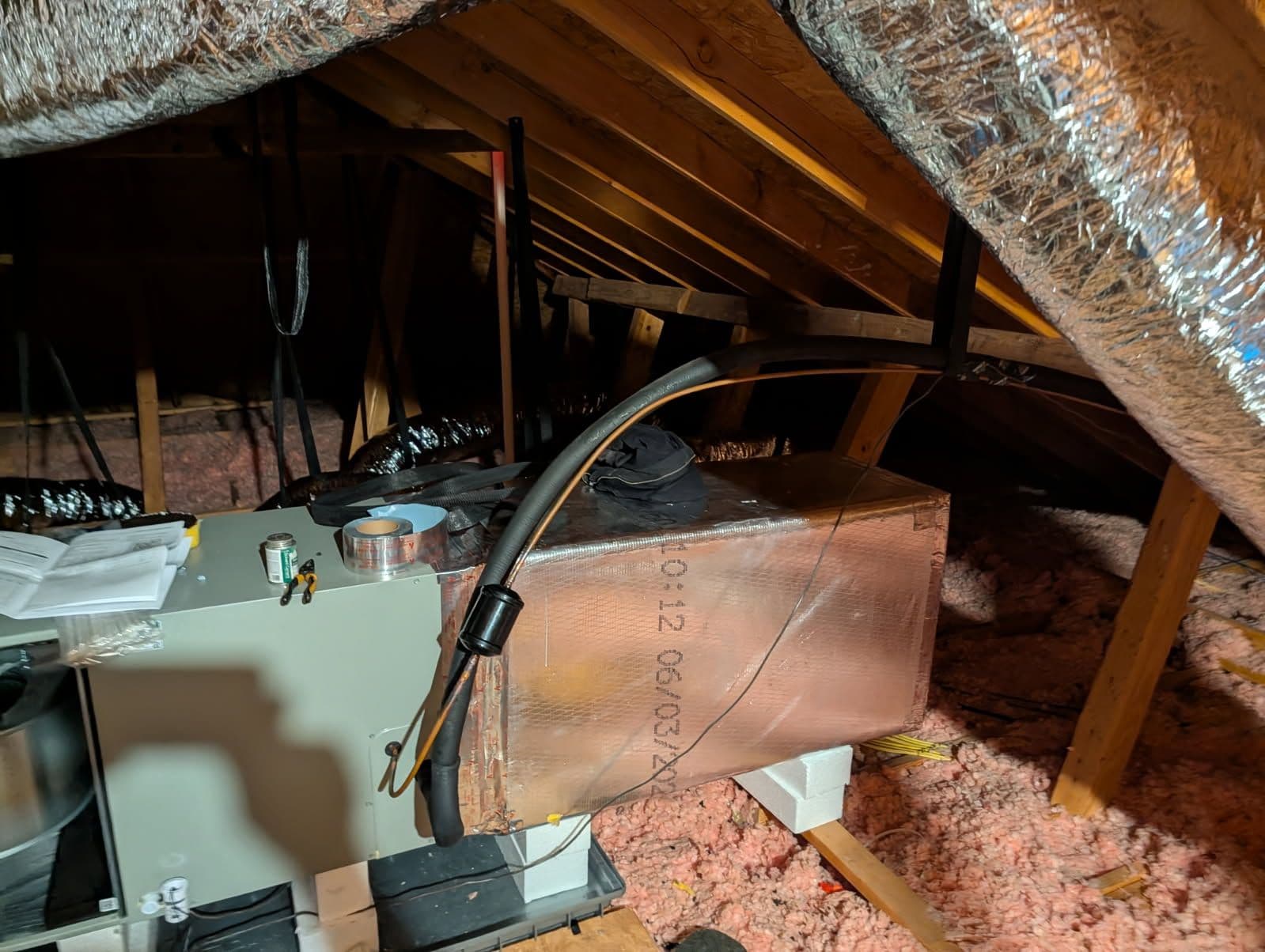 Gallery photos for Efficient HVAC Installation in Your Attic: Image #3