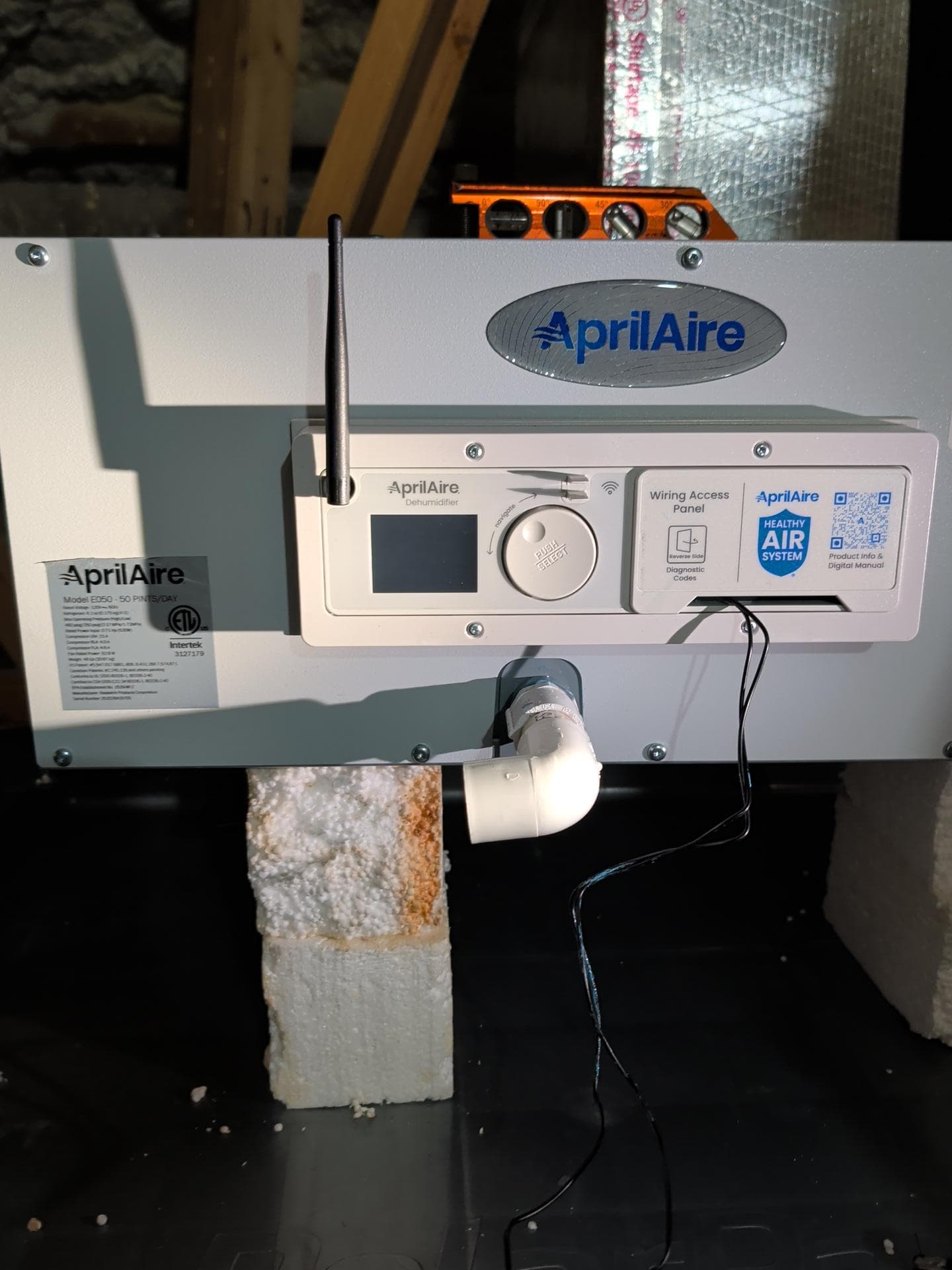 Gallery photos for Now Installing Dehumidifiers for Encapsulated Attics: Image #2