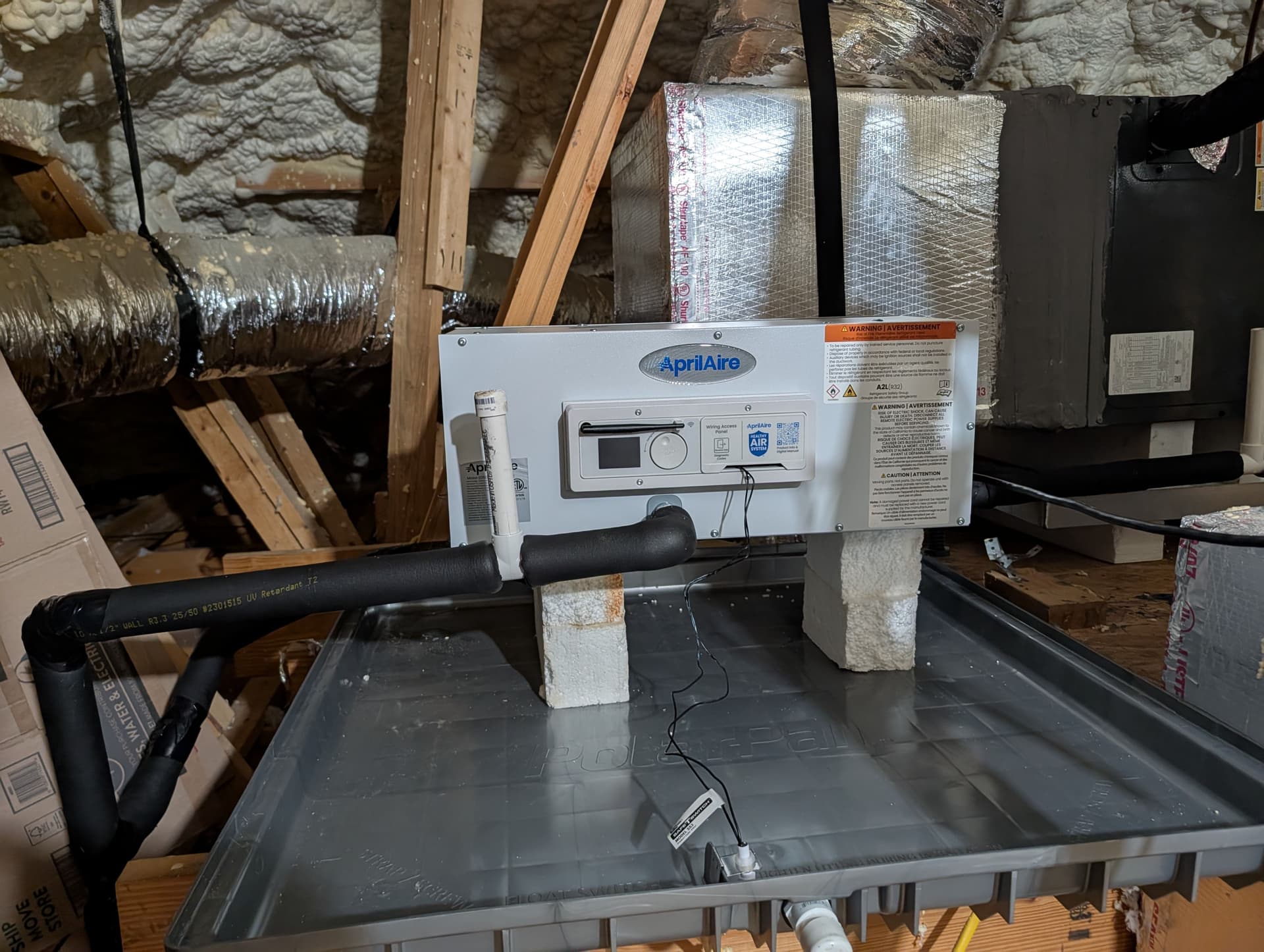 Gallery photos for Now Installing Dehumidifiers for Encapsulated Attics: Image #3