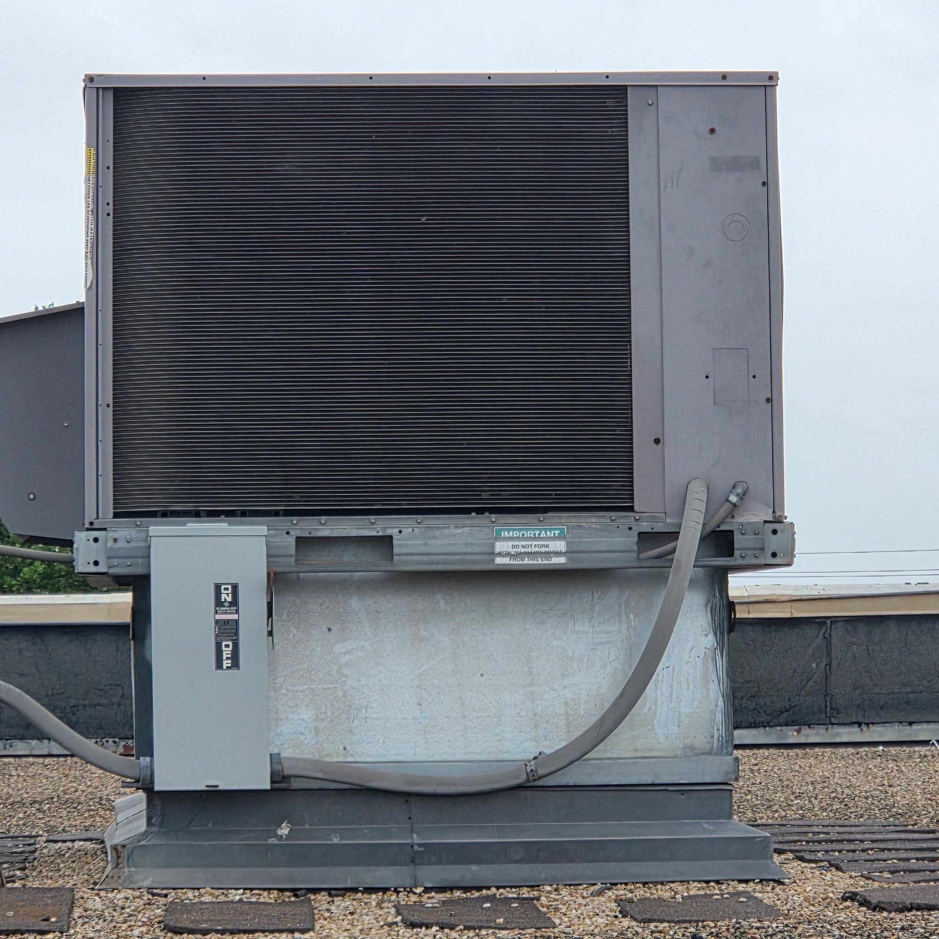 Gallery photos for What Commercial Rooftop Units Look Like When They Need Service: Image #1