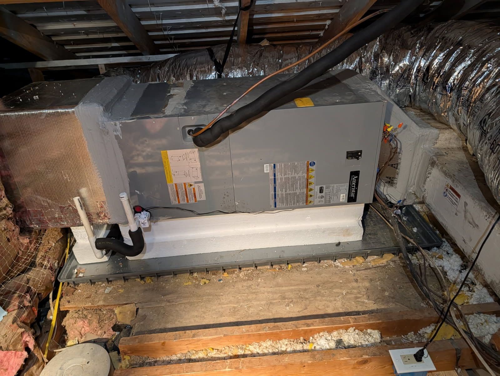 Gallery photos for Attic HVAC Repair - Restoring Comfort Efficiency: Image #1